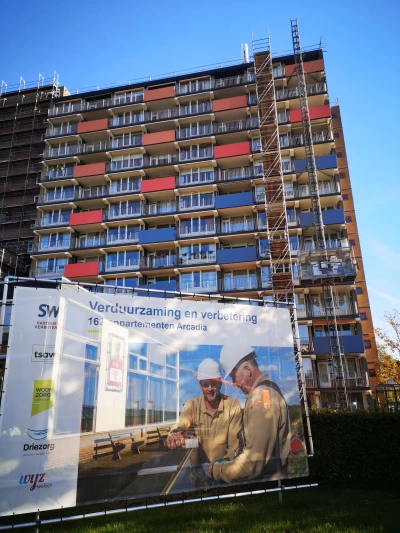 Personen-goederenliften voor renovatieprojecten in Zwolle en Sliedrecht