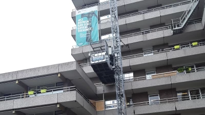Plaatsing Personen-goederenlift PT1500 te Deventer