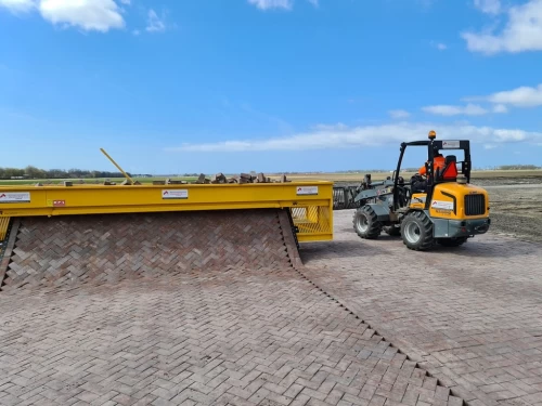 Uitlevering Roadprinter bestratingsbedrijf A. Veenstra