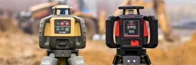Horizontale bouwlasers: Topcon RL-H5A vs. Levelfix 860H