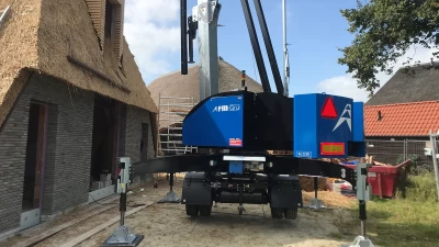 Nemaco Verhuur investeert weer in een nieuwe bouwkraan RBI 524 FM Gru