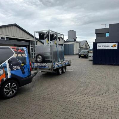 Sirius 8500 lichtmasten uitgeleverd aan bouwbedrijf van Pijkeren