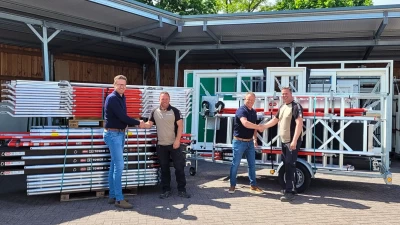 Dijkhof Bouw kiest voor veilig werken op hoogte!