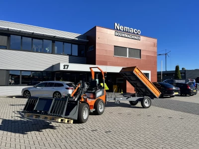 Uitlevering Relly 1.3E met kipper aan Sallandse Wegenbouw