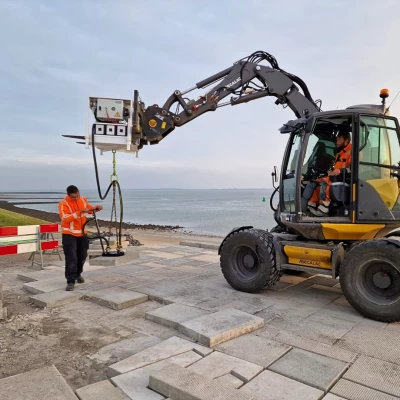 Uitlevering WOS unit aan EVS Infrabouw