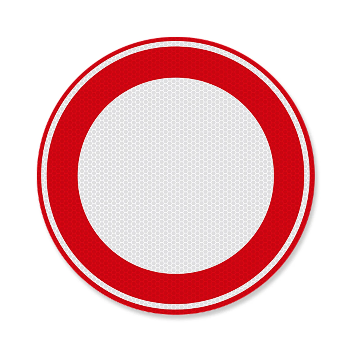 Verkeersbord C01 - Verboden in te rijden