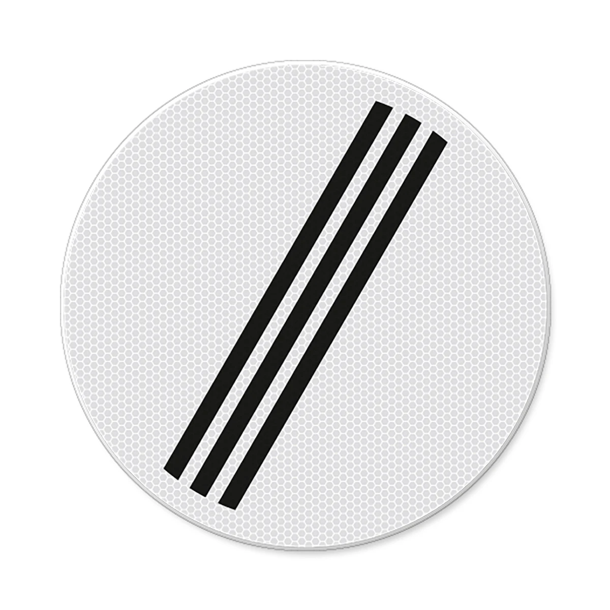 Verkeersbord F08 - Einde alle verboden