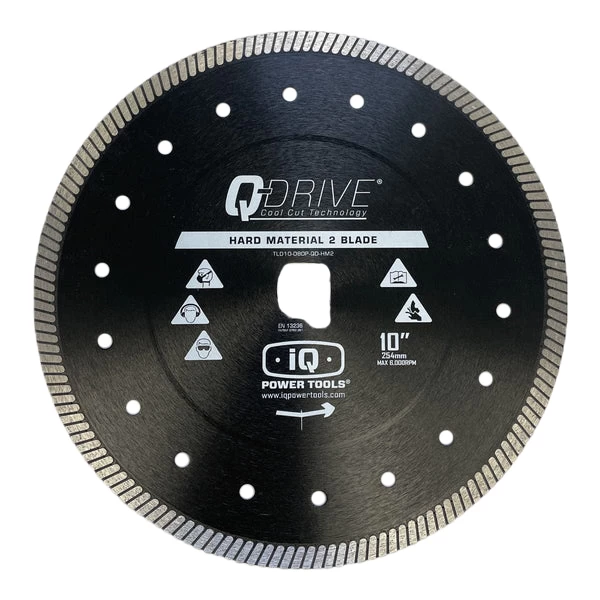 iQ Q-Drive diamantzaagblad 254 mm harde beton