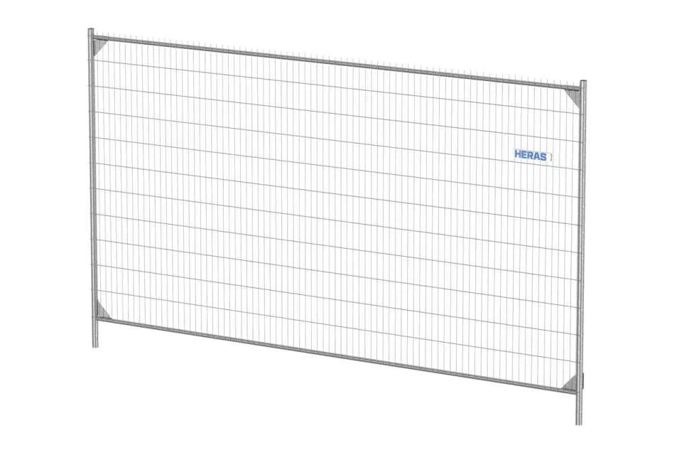 Bouwhek M450 High Security met hoekversterking + voet + klem