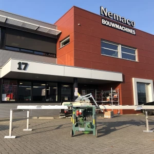 Aan en afvoertafel voor bouwzaag Gjerde 1603