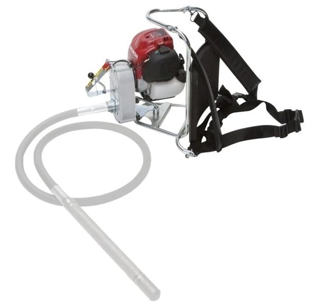 Aandrijfunit P14B benzine & draagframe voor Lievers P14 / P18 trilslangen