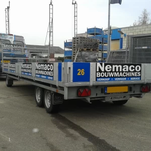 Aanhanger 6 meter 3500 kg