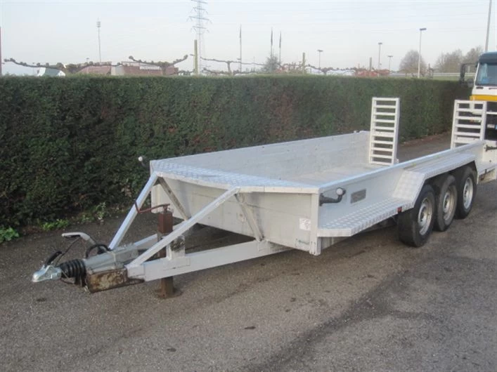 Aanhanger tridem dieplader 3500kg