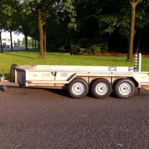 Aanhanger tridem dieplader 3500kg