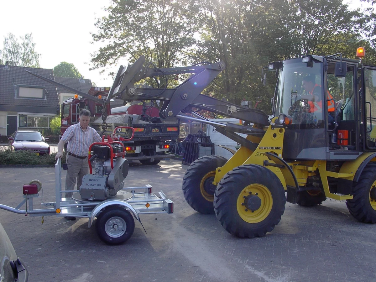 Aanhanger trilplaat 750 kg