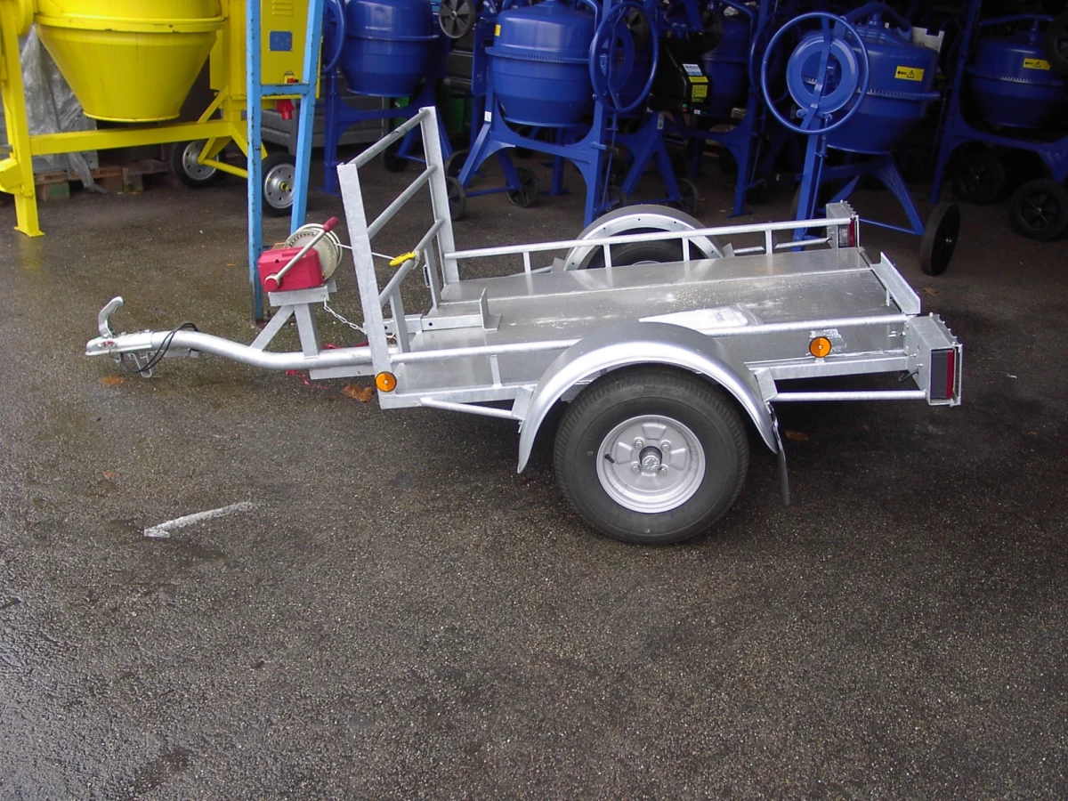 Aanhanger trilplaat 750 kg