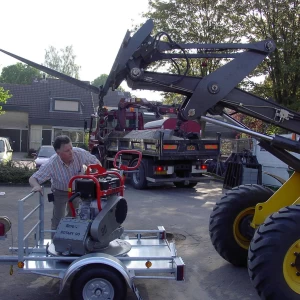 Aanhanger trilplaat 750 kg