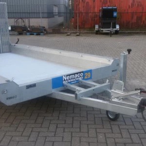 Aanhanger voor minigraver