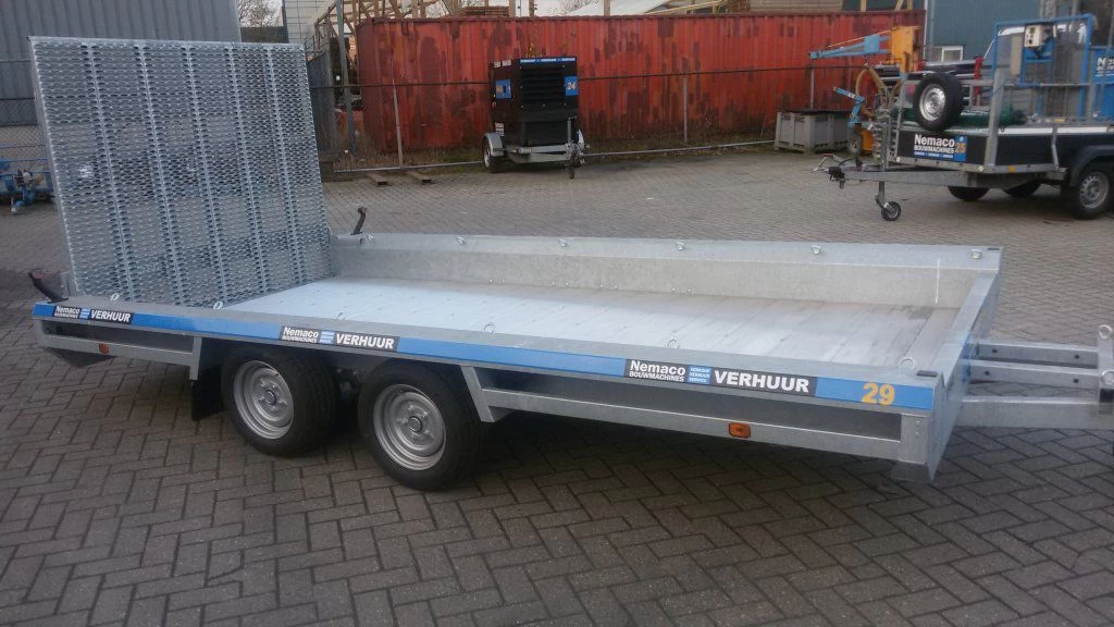 Aanhanger voor minigraver
