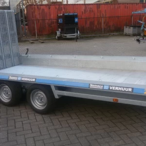 Aanhanger voor minigraver