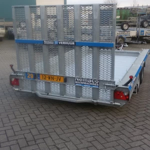 Aanhanger voor minigraver