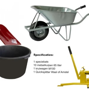 Actieset metselaar