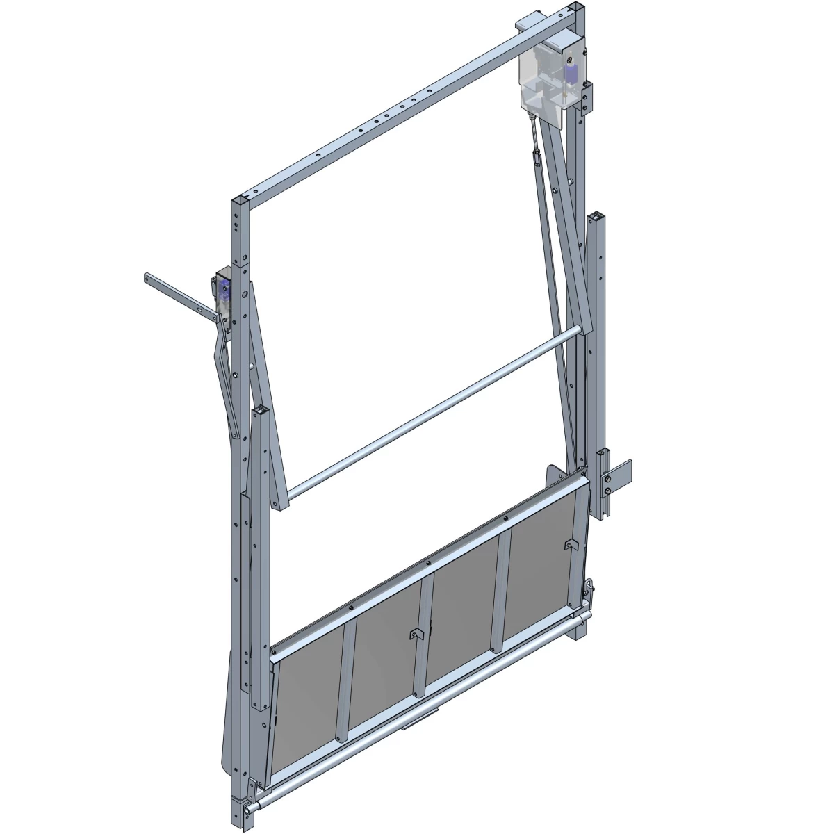 Afrijklep 0,60 cm t.b.v. bouwlift PT500A de Jong