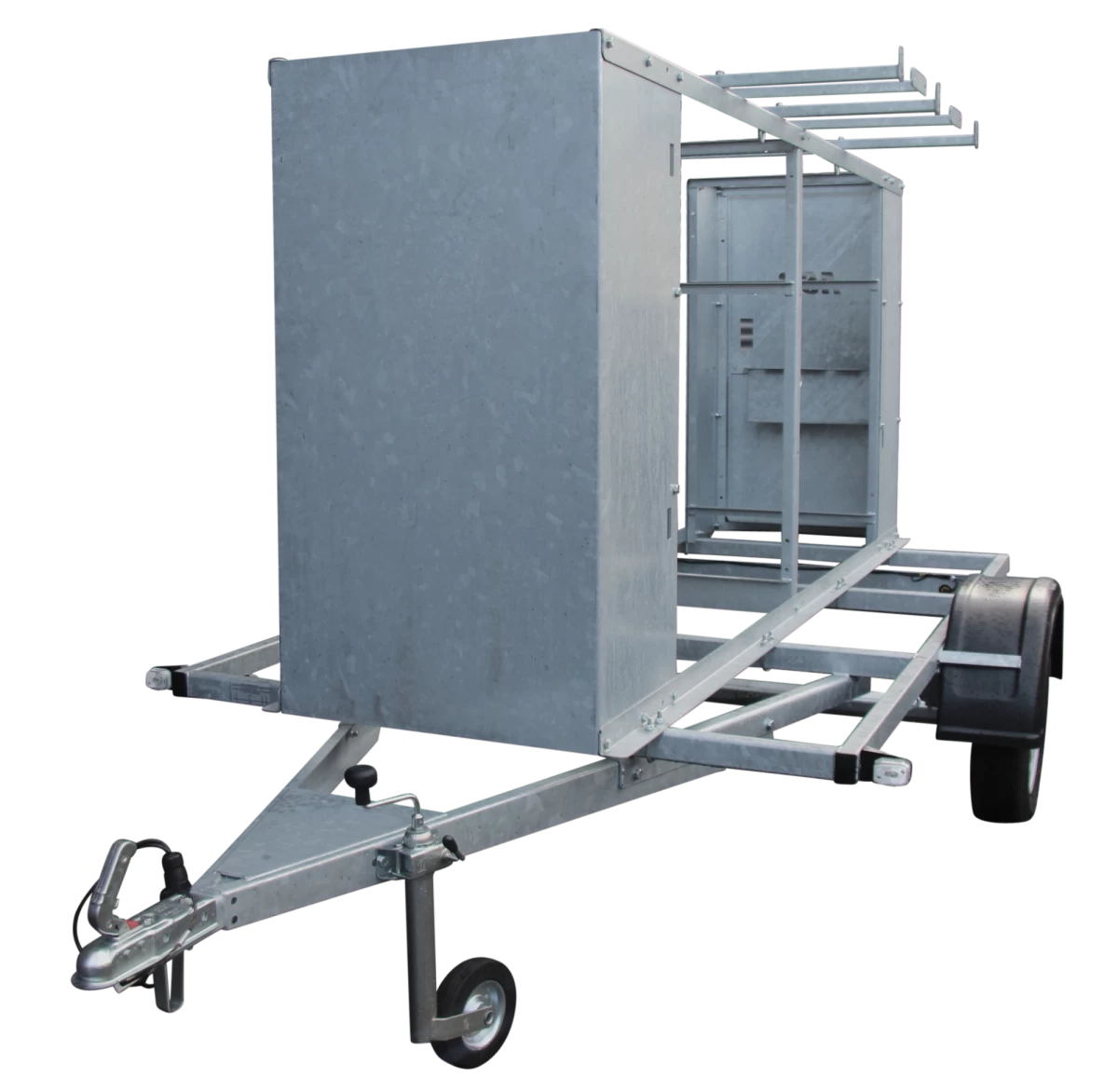 Afsluitbare rolsteiger aanhanger X Carrier 305 ASC