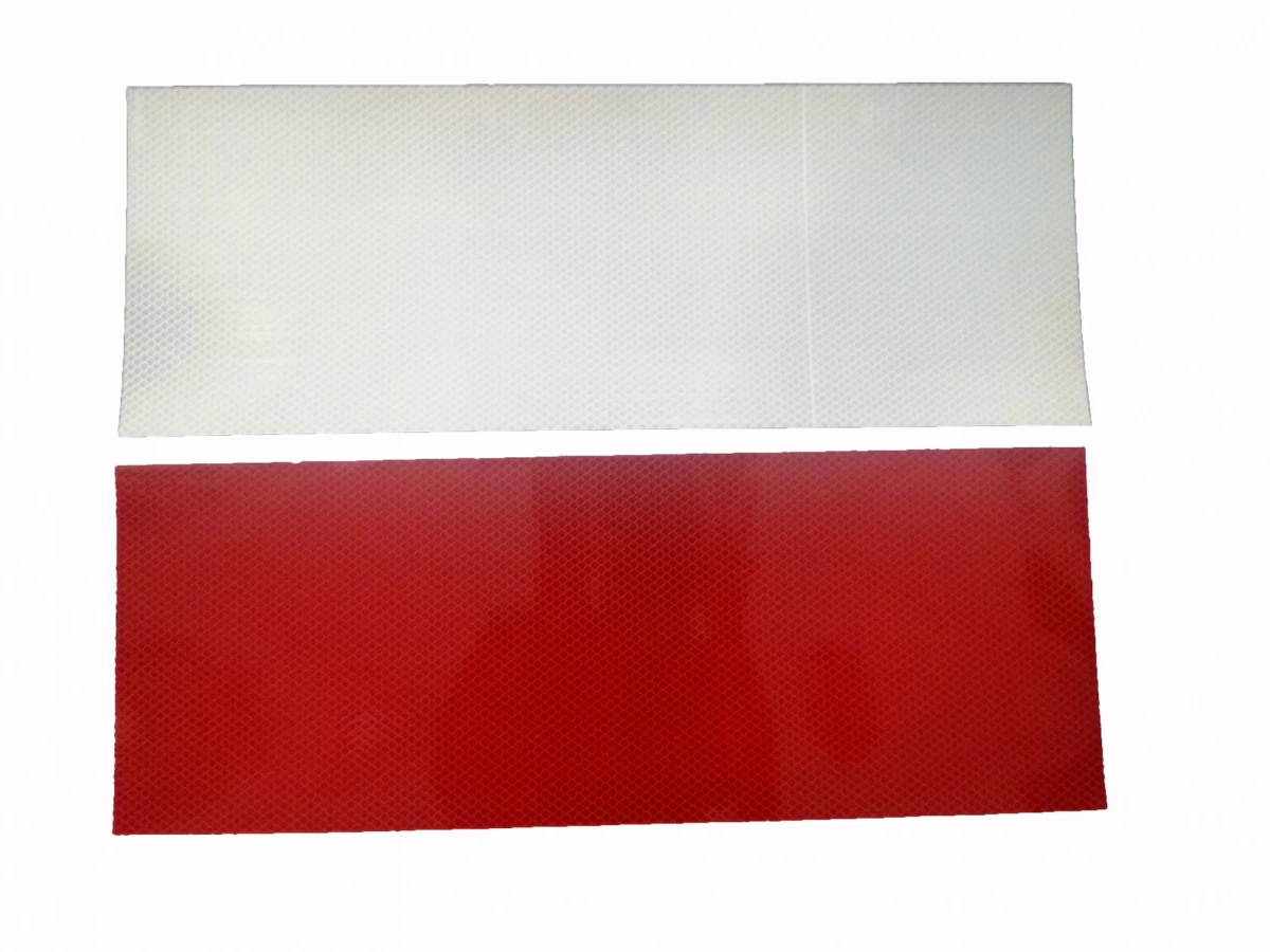 Afzethek reflectiestickers Klasse 3a wit