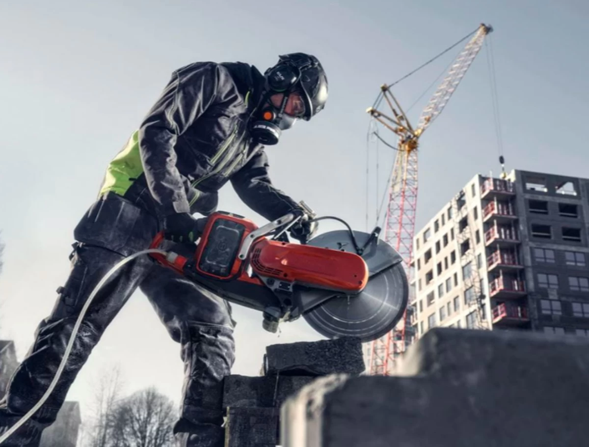Bandenzaag Husqvarna K1 PACE op accu