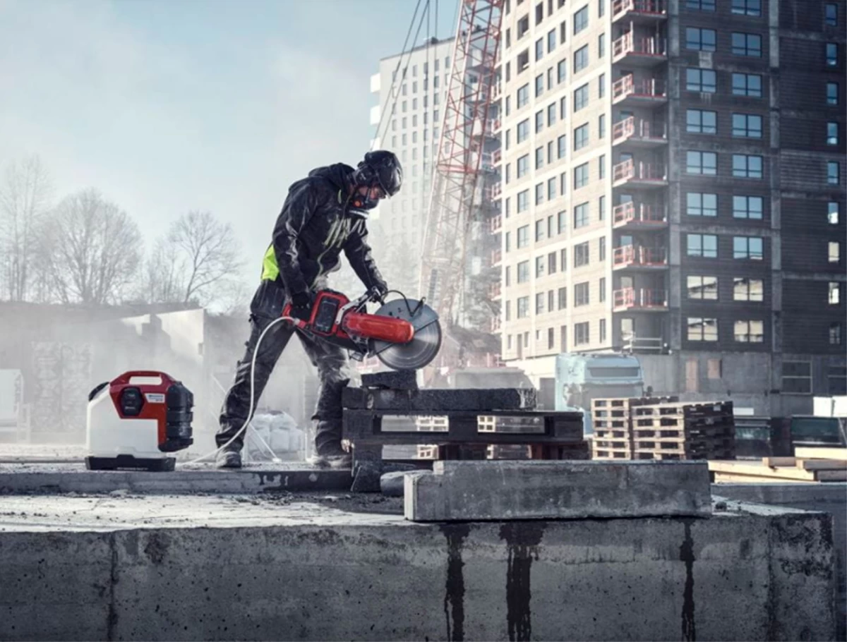 Bandenzaag Husqvarna K1 PACE op accu