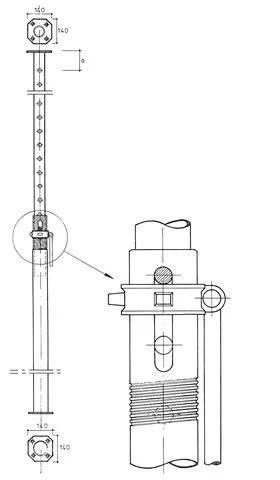 Betonstempel AS 410 2.27-4.10 m