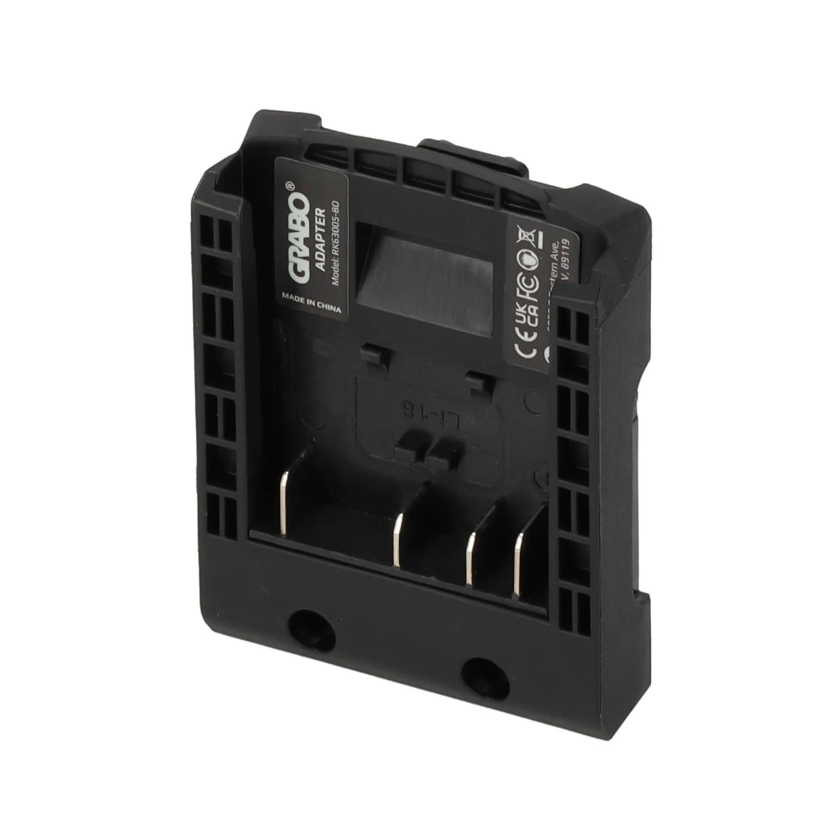 Bosch adapter 18v voor de Grabo Pro Brushless