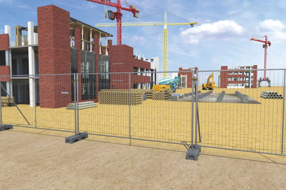 Bouwhek M90 Heras traditioneel met middenbuis