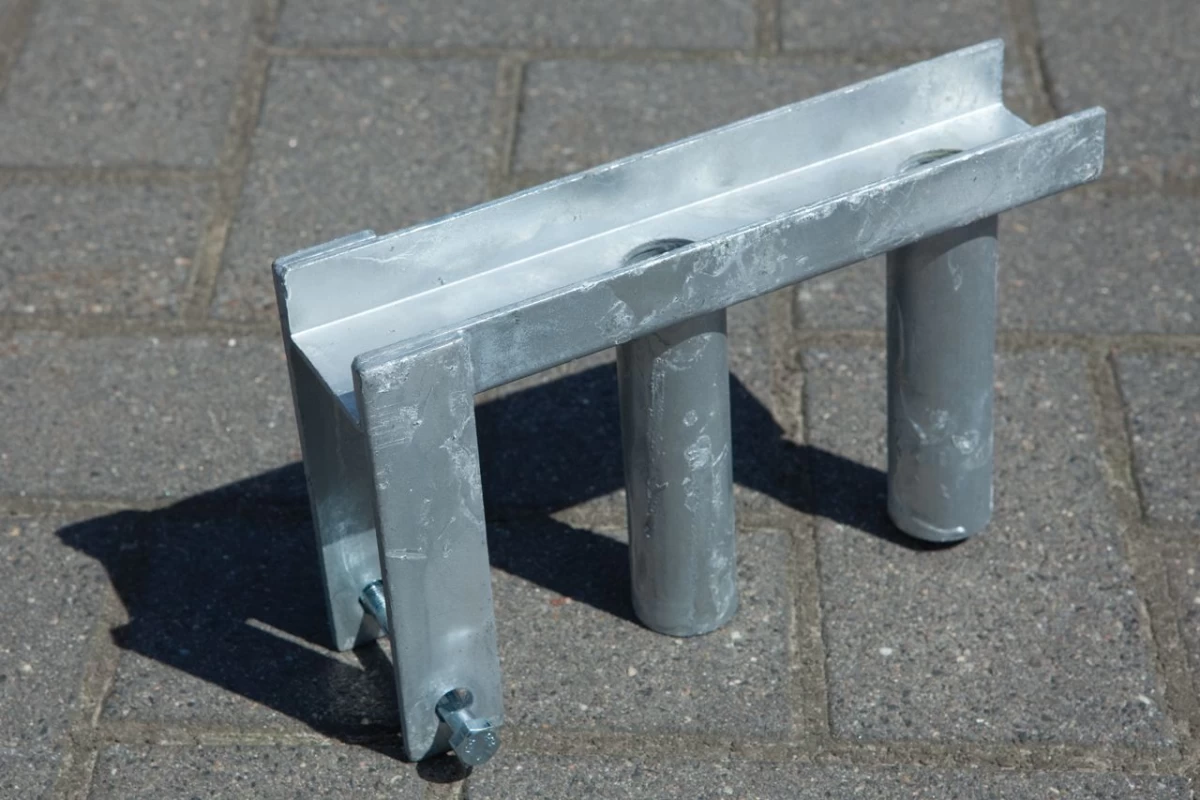 Bouwhek scharnier