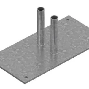 Bouwhek voetplaat 50 cm Heras