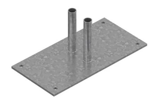 Bouwhek voetplaat 50 cm Heras