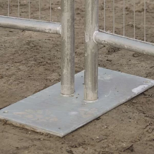 Bouwhek voetplaat 50 cm Heras