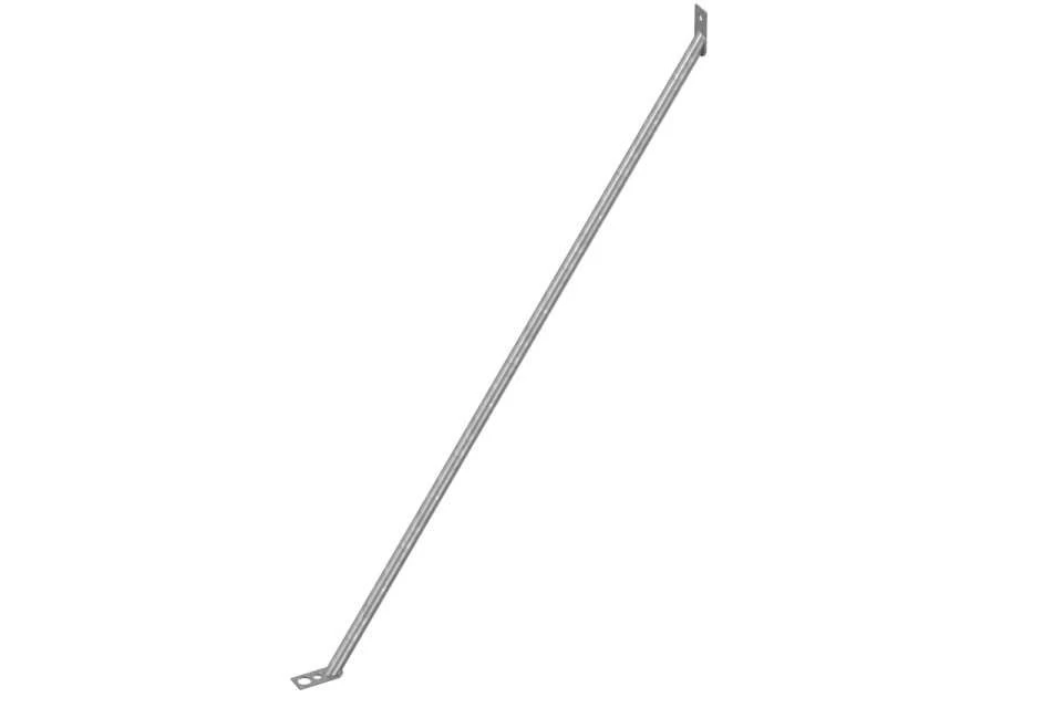 Bouwhekschoor met grondpen Heras