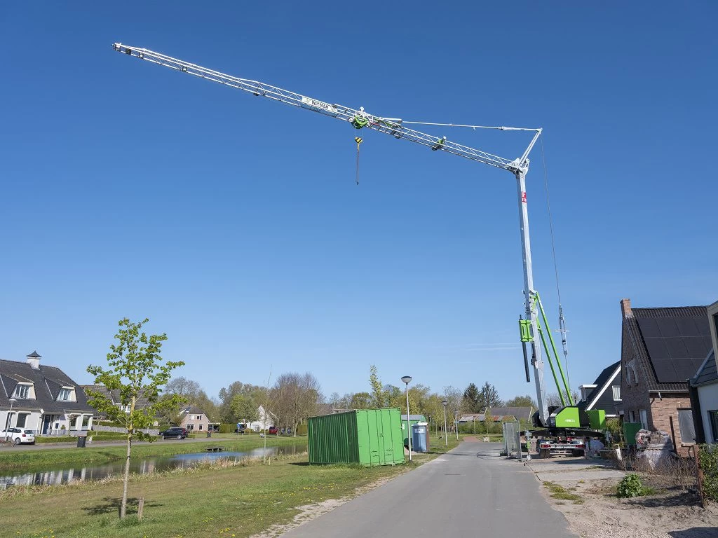 Bouwkraan FM Gru RBI524 10 ton meter 80 km