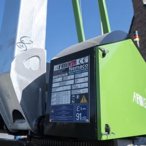 Bouwkraan FM Gru RBI524 10 ton meter 25 km