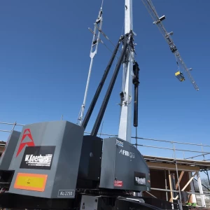 Bouwkraan FM Gru RBI524 10 ton meter 80 km
