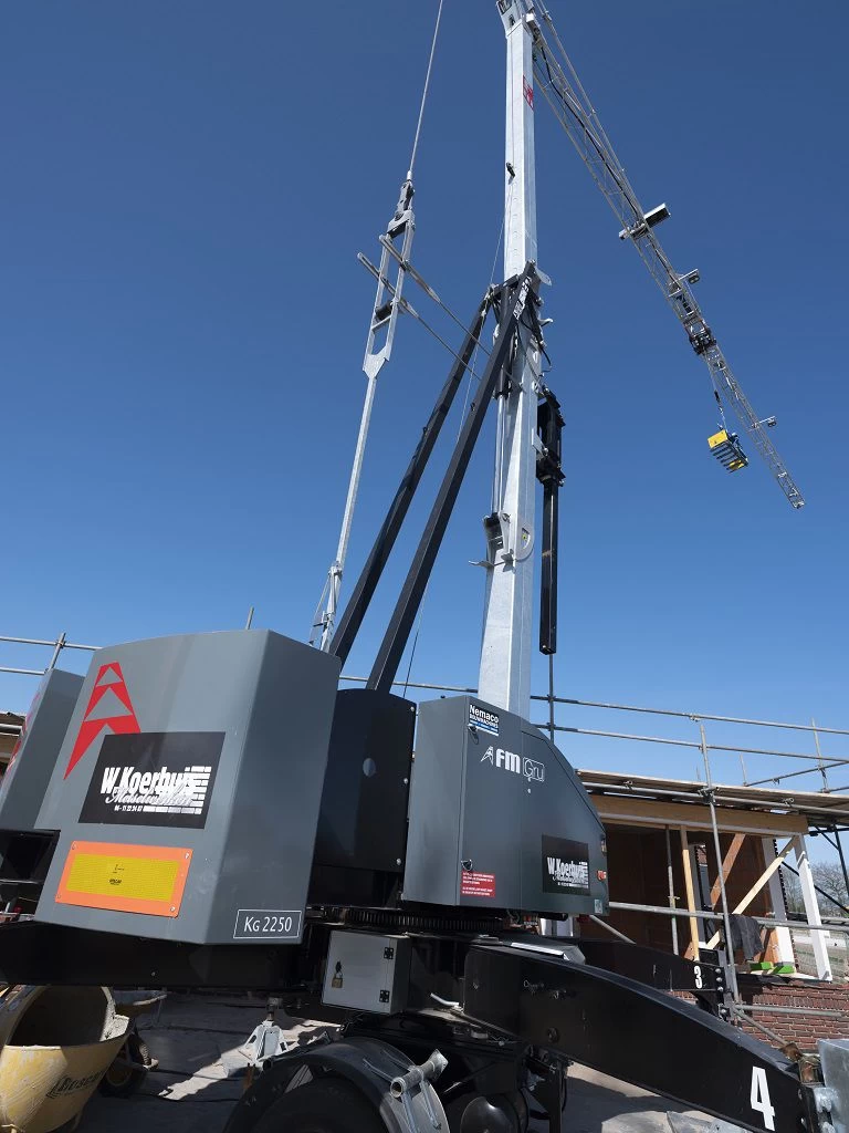 Bouwkraan FM Gru RBI524 10 ton meter 80 km