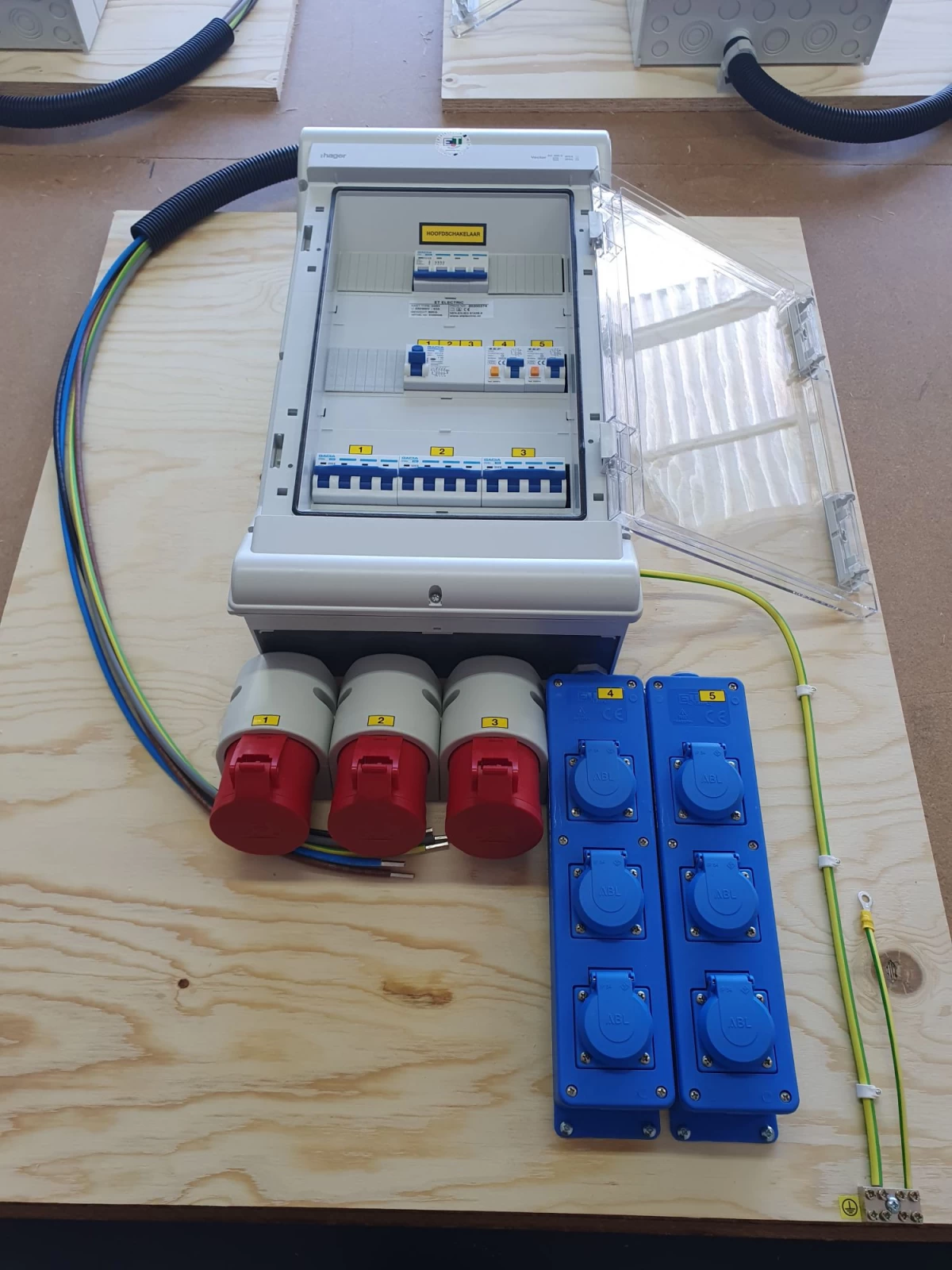 Bouwmeterkast 63A Revo