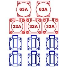 Bouwmeterkast 80A Keraf KEM 8003