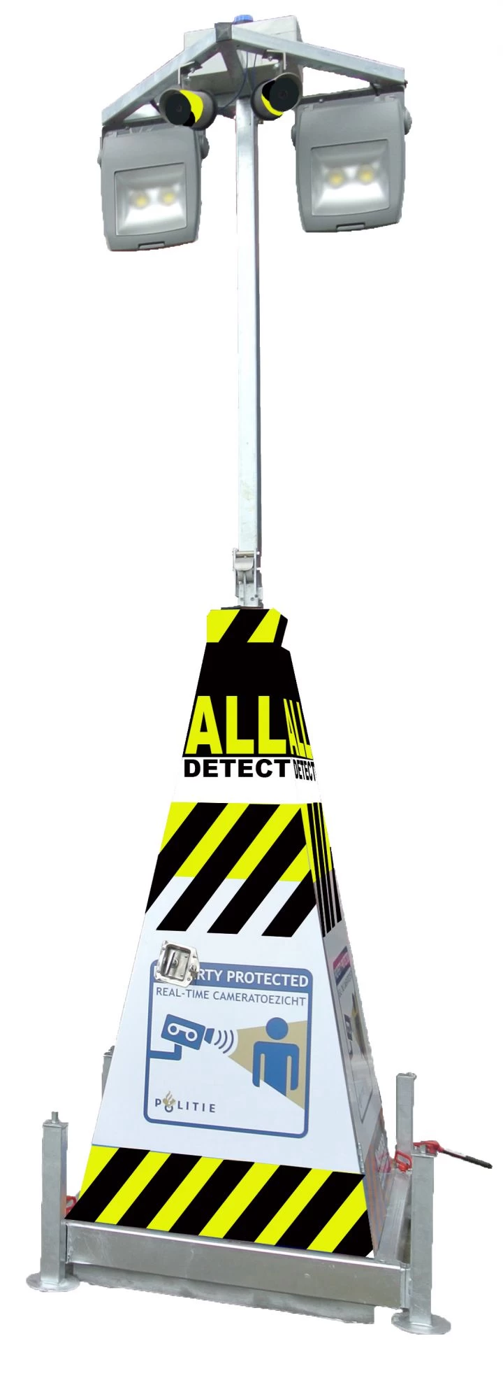 Bouwplaatsbeveiliging All Detect camerabewaking