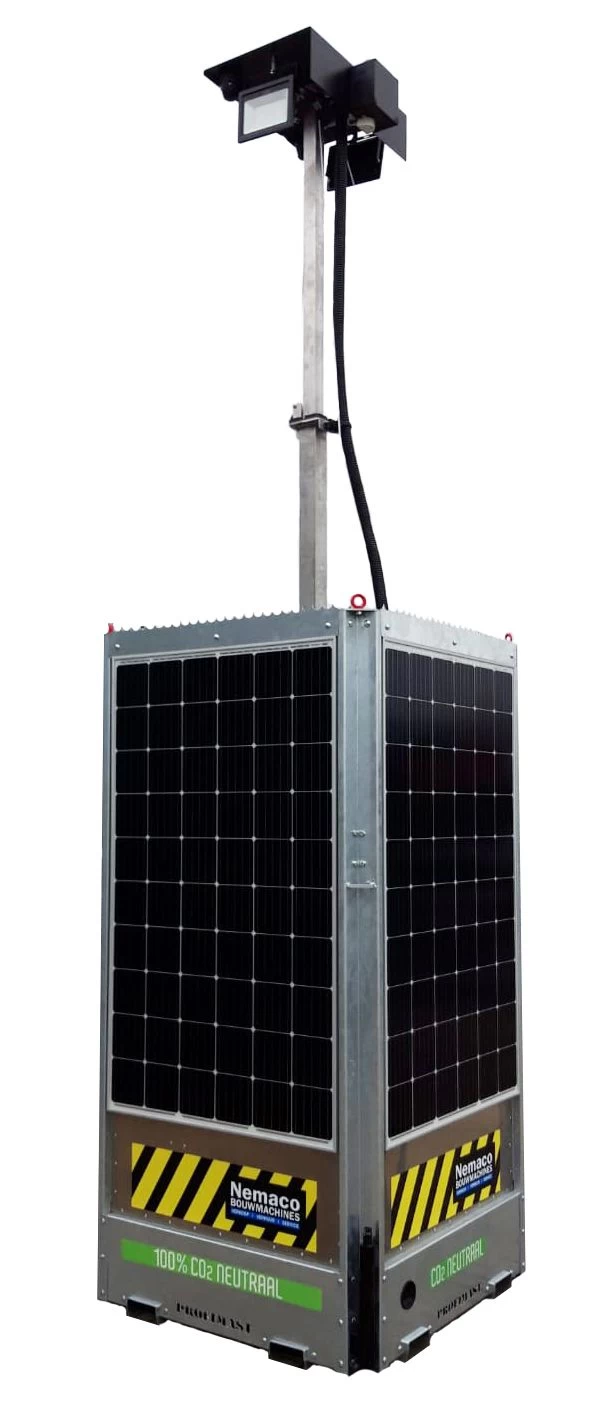 Bouwplaatsbeveiliging All Detect solar camerabewaking