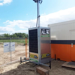 Bouwplaatsbeveiliging All Detect solar camerabewaking