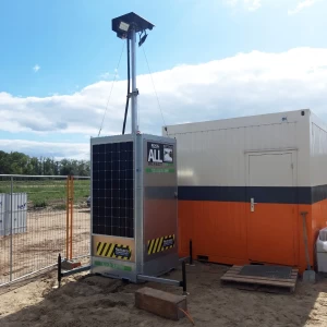 Bouwplaatsbeveiliging All Detect solar camerabewaking