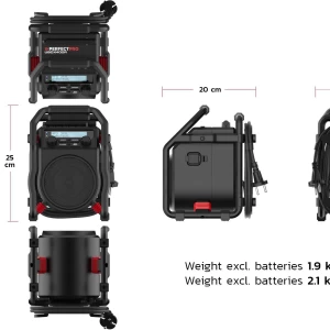 Bouwradio PerfectPro Ubox 400R